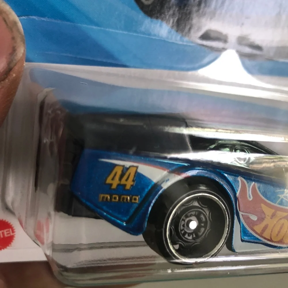 Mattel Hot Wheels Blue Supercharged Racer